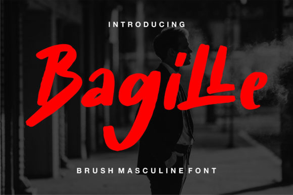 Bagille: A Masculine Display Font for Web Design