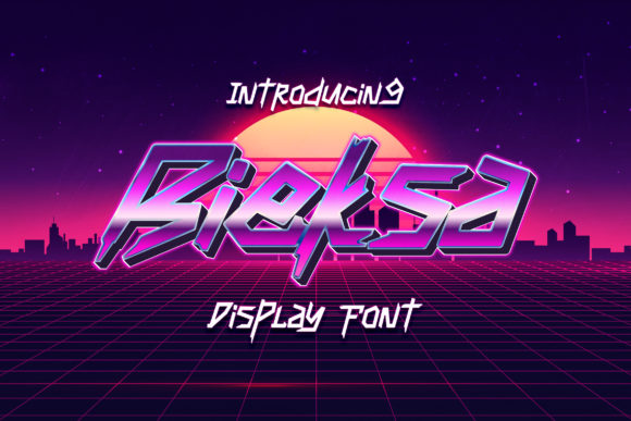 Bieksa: A Designer's Review of This Bold Display Font