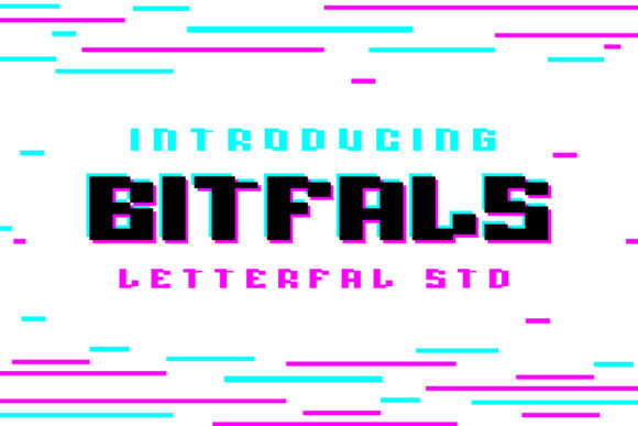 Bitfals: A Bold Pixel Display Font for Web Design