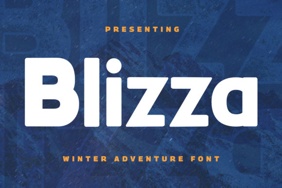 Blizza: The Bold Display Font for Your Brand