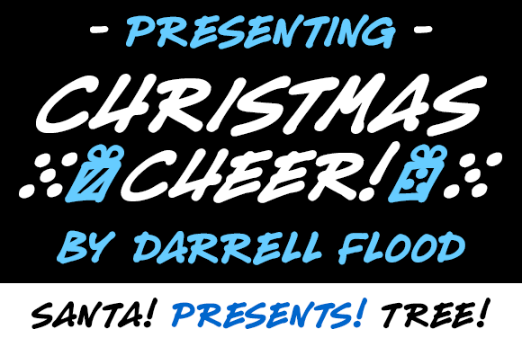 Christmas Cheer: A Festive Display Font for Web Design