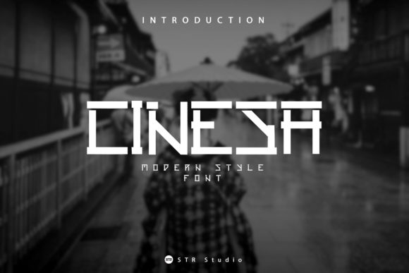 Cinesa: A Modern Display Font for Your Brand