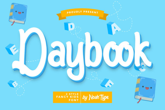 Daybook: A Playful Display Font for Branding