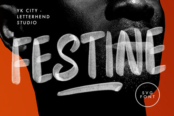 Festine: A Bold Display Font for Campaigns