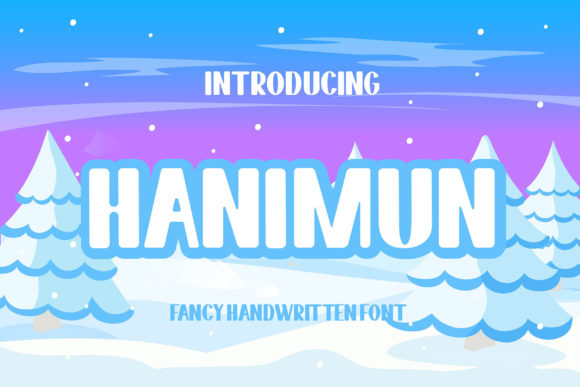 Hanimun: A Handcrafted Display Font for Web Design