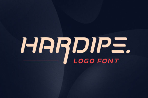 Hardipe: A Bold Display Font for Editorial Design