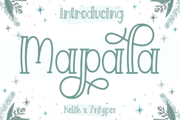 Mapala: A Sophisticated Display Font for Editorial Design