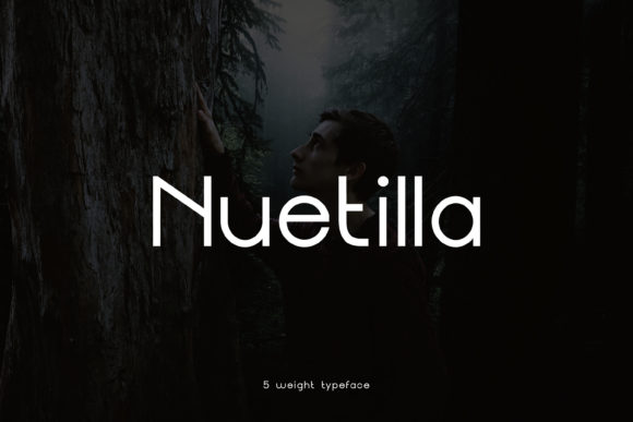 Nuetilla: A Modern Display Font for Business Branding