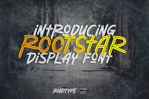 Rootstar: A Friendly Display Font for Business Branding