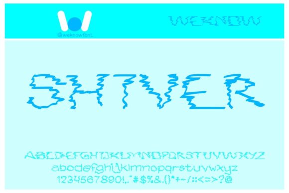 Smoke in the Water: A Wavy Display Font for Crafters