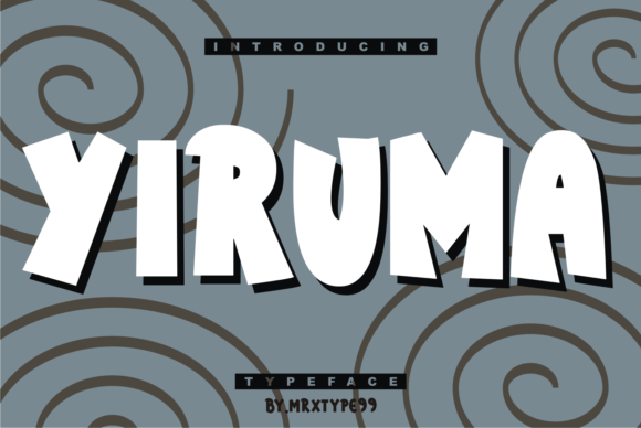 Yiruma: A Bold Display Font for Crafters